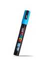 MARCADOR PINTURA POSCA BASE AGUA 1.8-2.5MM AZUL CLARO UPC-5M