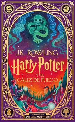LIBRO HARRY POTTER 4 EL CALIZ DEL FUEGO ILUSTRADA-INTERAC -J.K. ROWLING