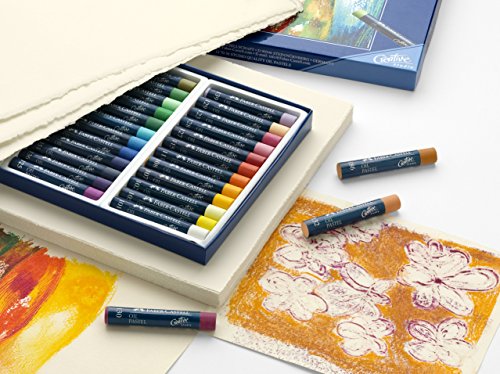 TIZA PASTEL OLEO X 12 FABER