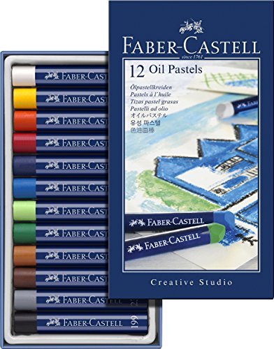 TIZA PASTEL OLEO X 12 FABER