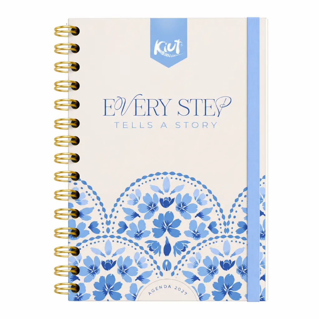Agenda Kiut azul floral 2027.webp