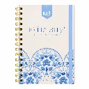 Agenda Kiut azul floral 2027.webp