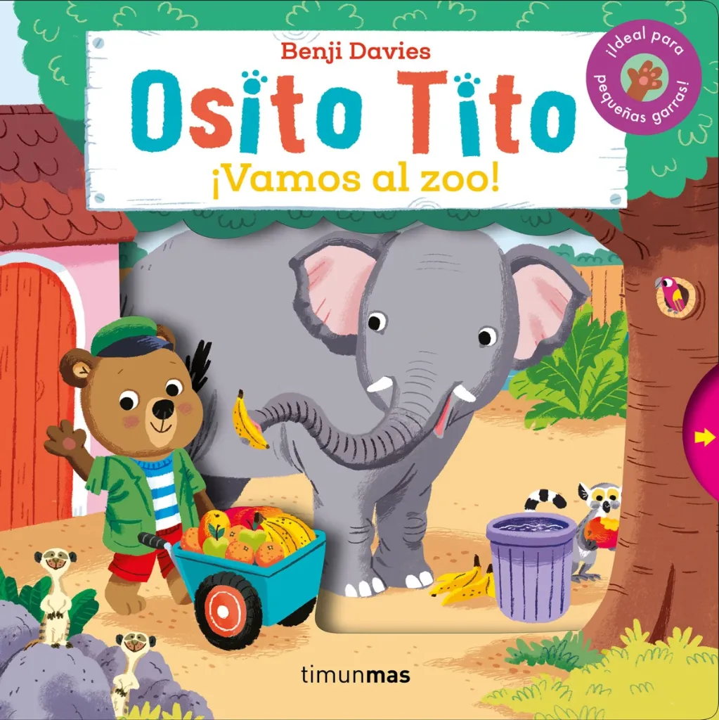 Libro Osito Tito: ¡Vamos al zoo!