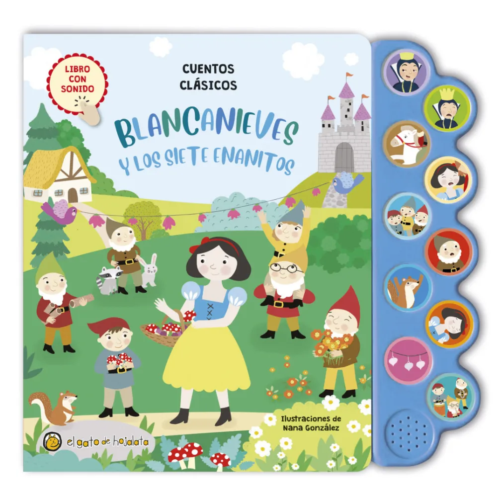 LIBRO BLANCA NIEVES (MUNDO DE SONIDOS)