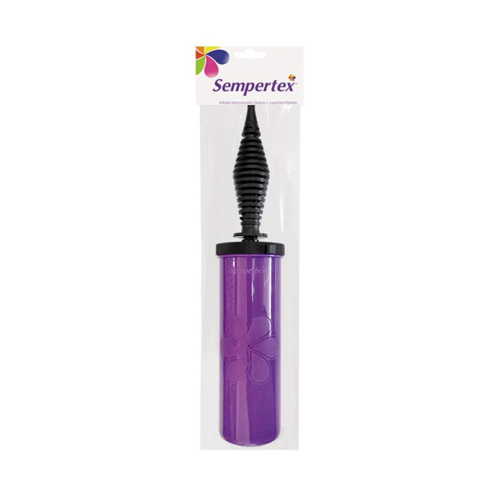 Inflador manual para globos