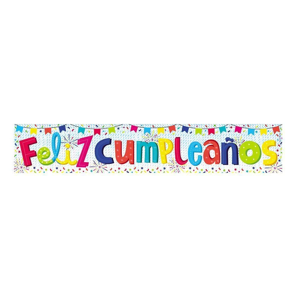 [016436] CARTEL HOLOGRAFICO JUMBO SEMPERTEX (Feliz Cumpleaños)