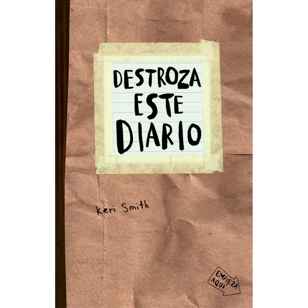LIBRO DESTROZA ESTE DIARIO MARRON 