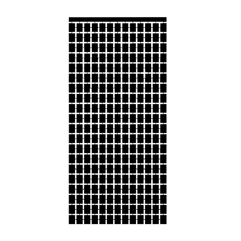 MURAL PLASTICO CUADROS 1X2M