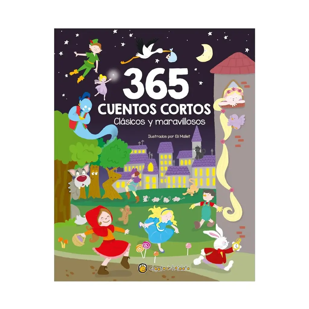 LIBRO 365 CUENTOS CORTOS CLASICOS Y MARAVILLOSOS