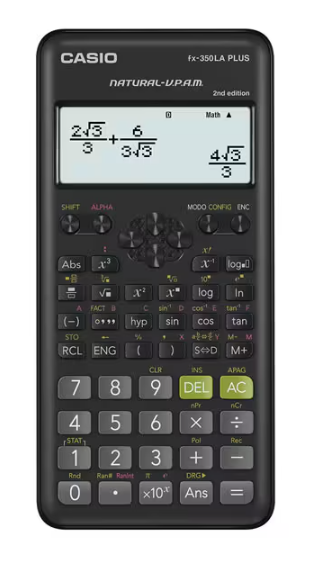 CALCULADORA CIENTÍFICA CASIO FX-350LA PLUS