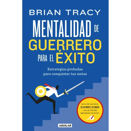 [029897] LIBRO MENTALIDAD DE GUERRERO PARA EL EXITO -BRIAN TRACY
