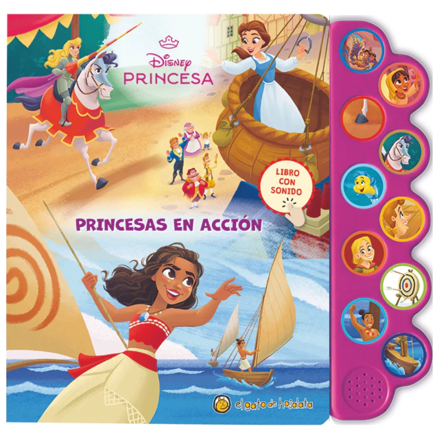 LIBRO PRINCESAS EN ACCION (MUNDO DE SONIDOS)