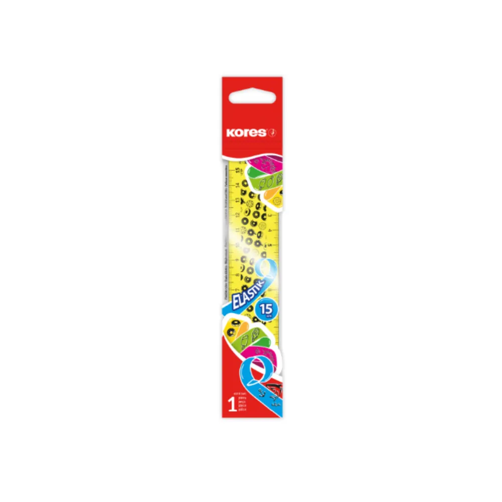 [002229] REGLA FLEXIBLE 15CM KORES