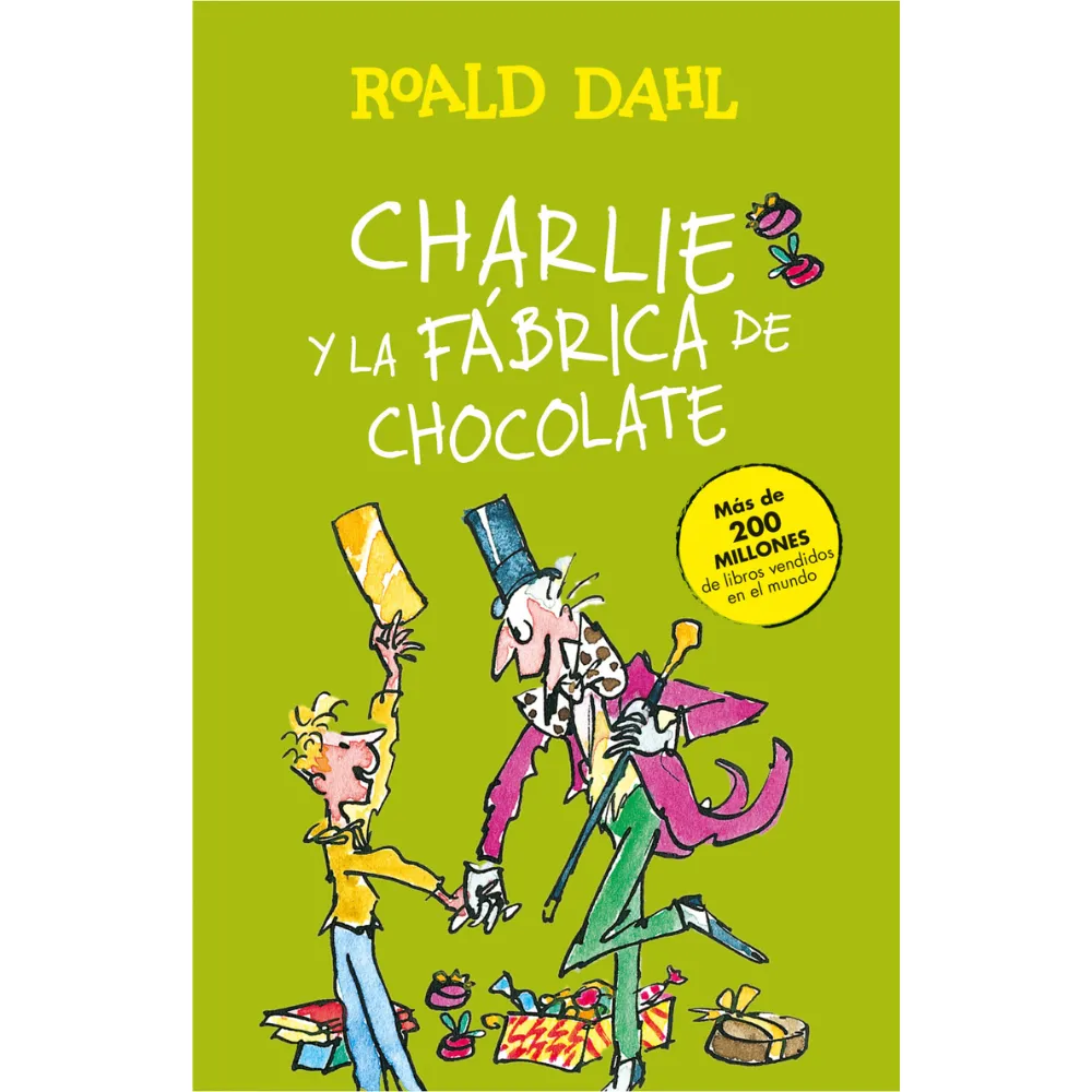 LIBRO CHARLIE Y LA FABRICA DE CHOCOLATE -ROALD DAHL