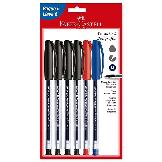 BOLIGRAFO TRILUX 032 BLISTER