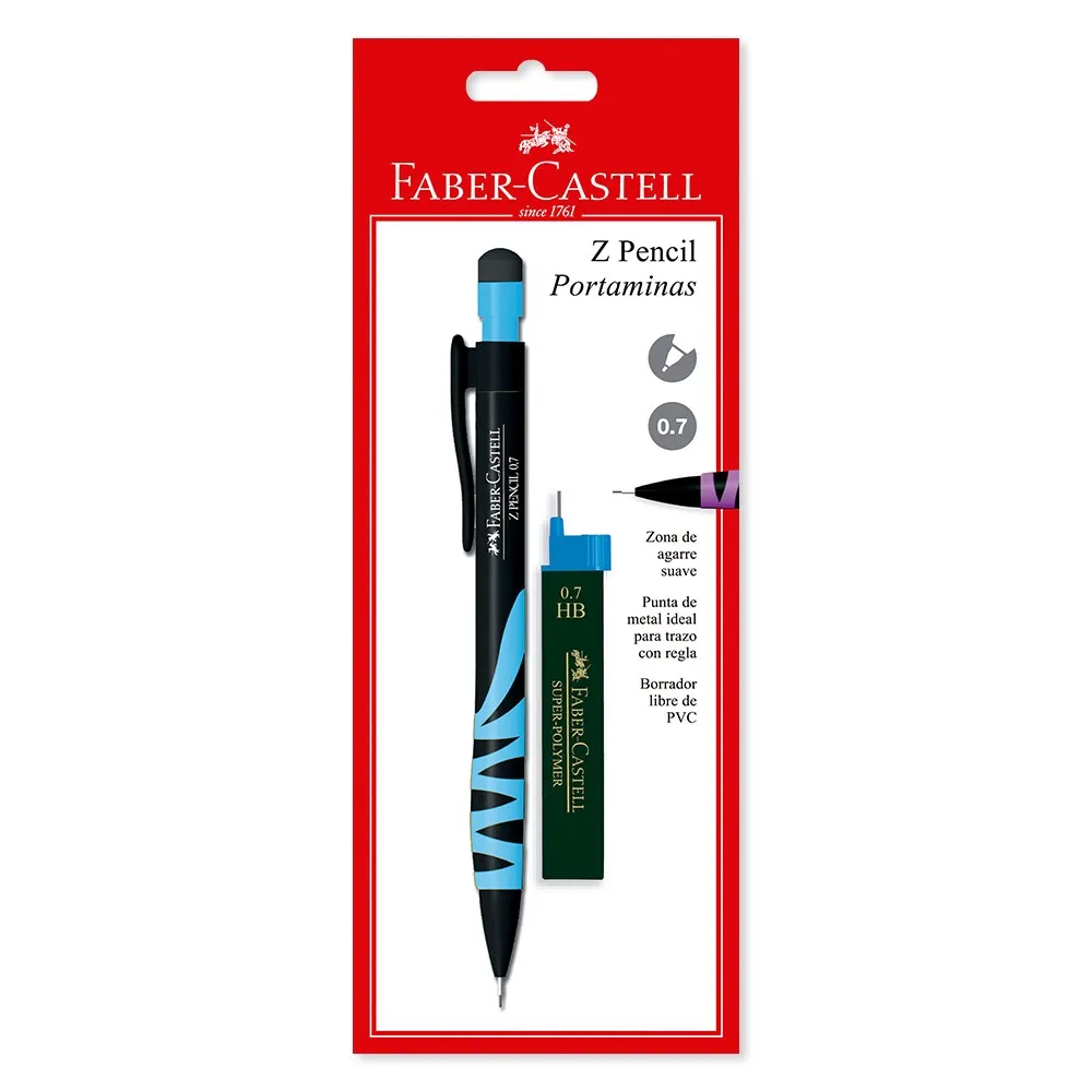[030574] PORTAMINAS Z PENCIL 0.7 + MINAS BLISTER