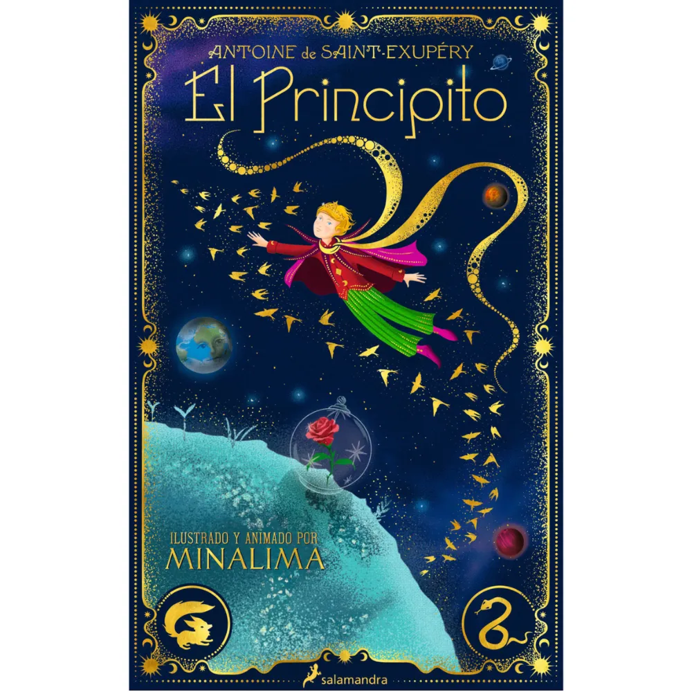 LIBRO EL PRINCIPITO ED. MINALIMA -ANTOINE DE SAINT EXUPERY