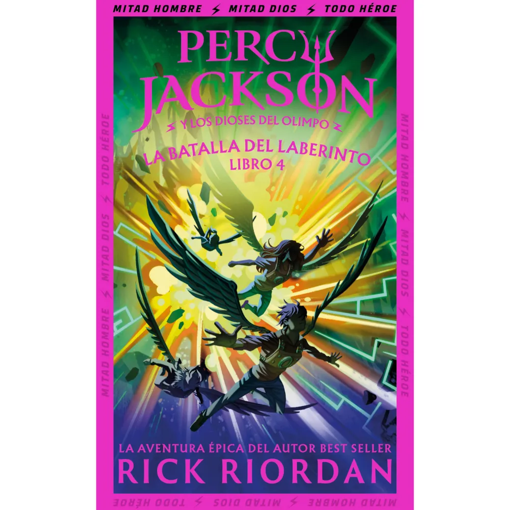 Libro Percy Jackson 4: La batalla del laberinto - Rick Riordan