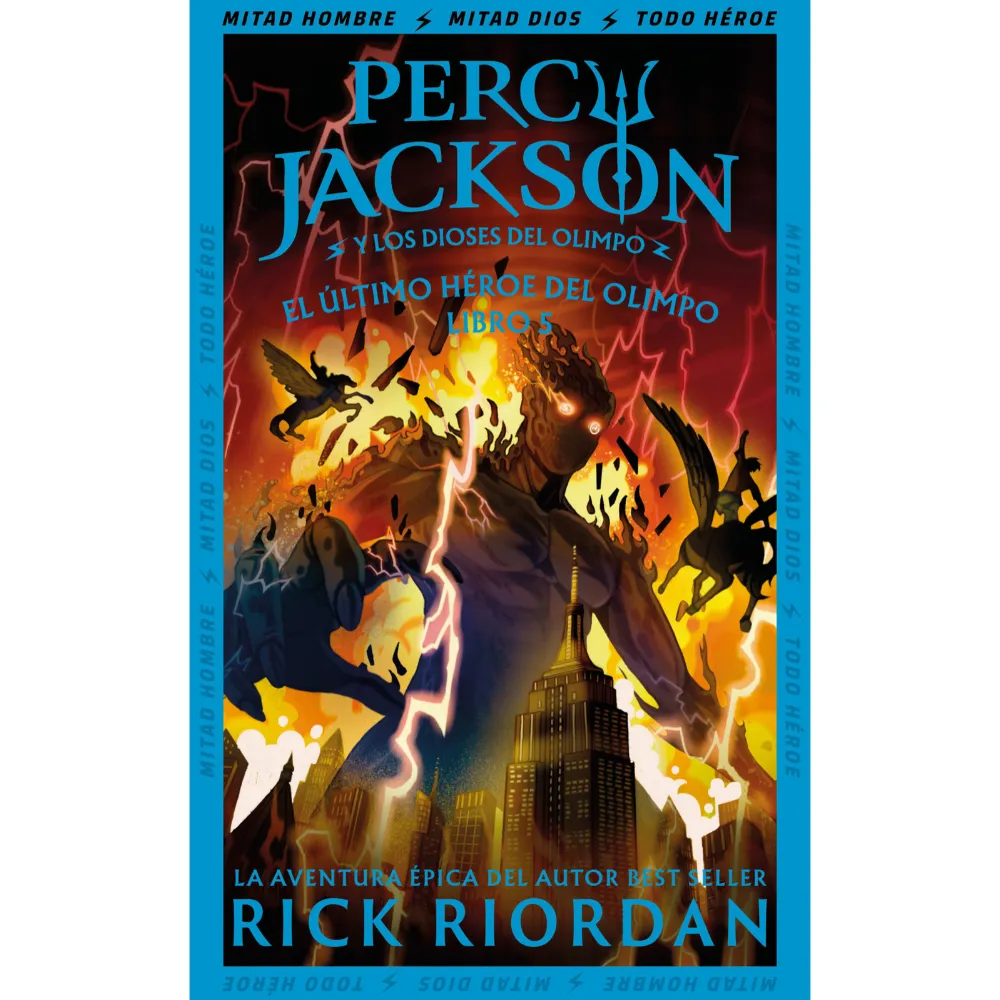 LIBRO PERCY JACKSON 5. ULTIMO HEROE DEL OLIMPO