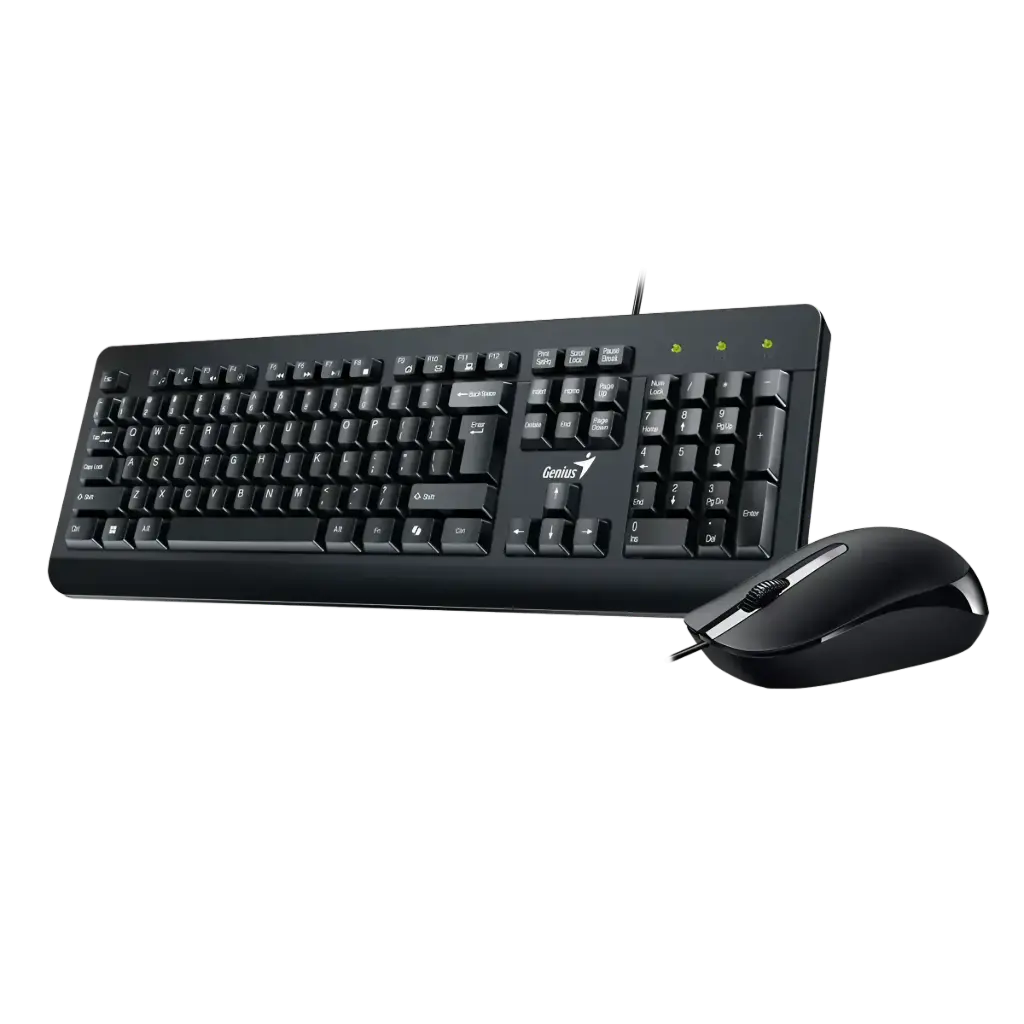 COMBO ALAMBRICO KM-160 TECLADO GENIUS
