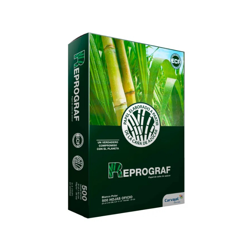 Resma de papel bond carta 75 g Reprograf