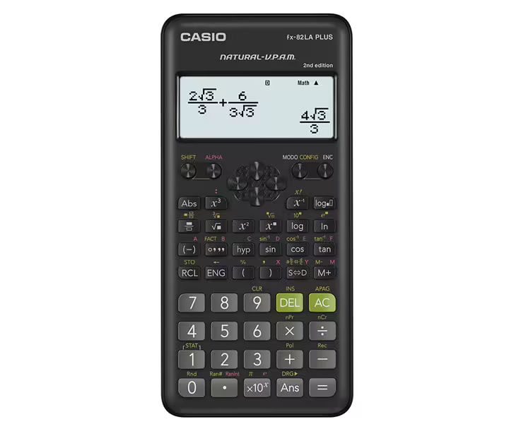 [012191] CALCULADORA CIENTÍFICA FX-82LA PLUS CASIO