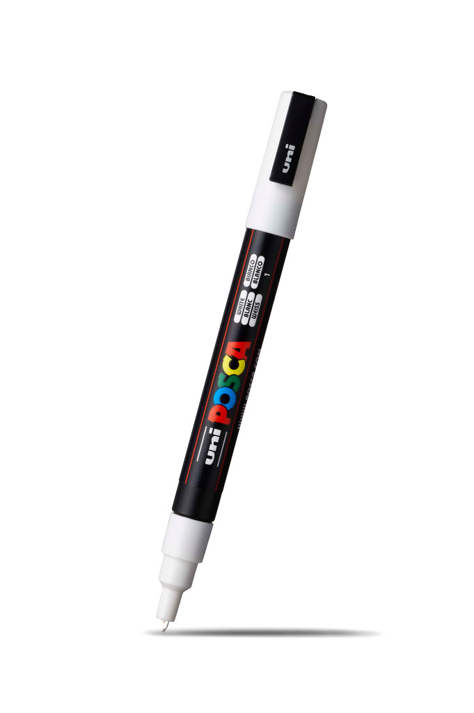 [022675] MARCADOR POSCA 0.9-1.3MM (PC 3M) (Blanco)