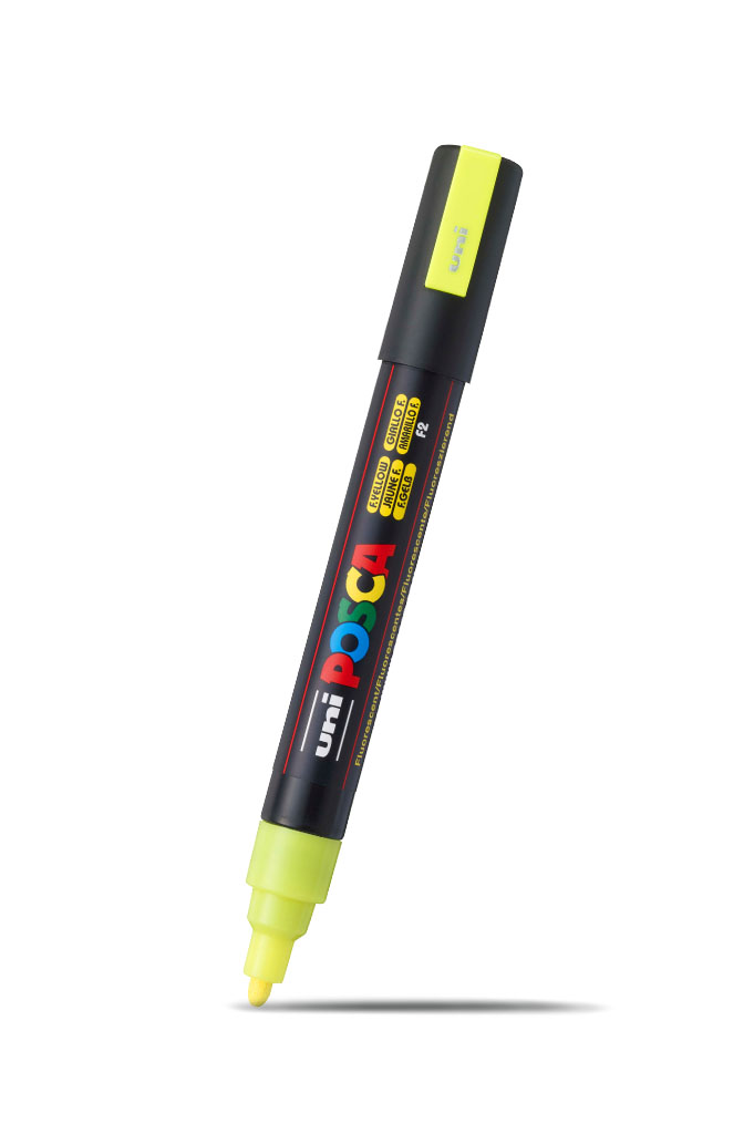 MARCADOR PINTURA POSCA BASE AGUA 1.8-2.5MM FLUORESCENTE
