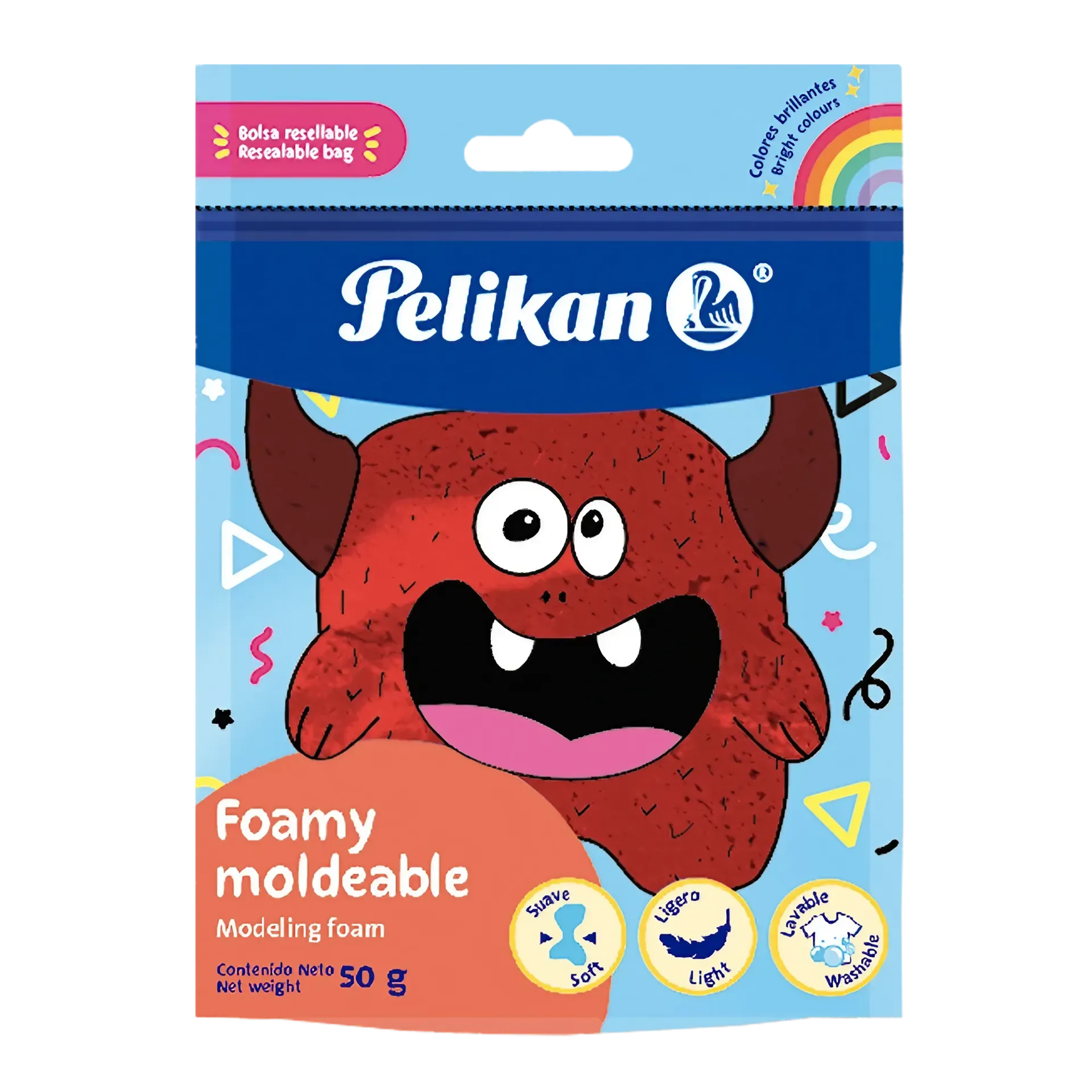 [017973] FOAMY MOLDEABLE 50GR (Rojo)