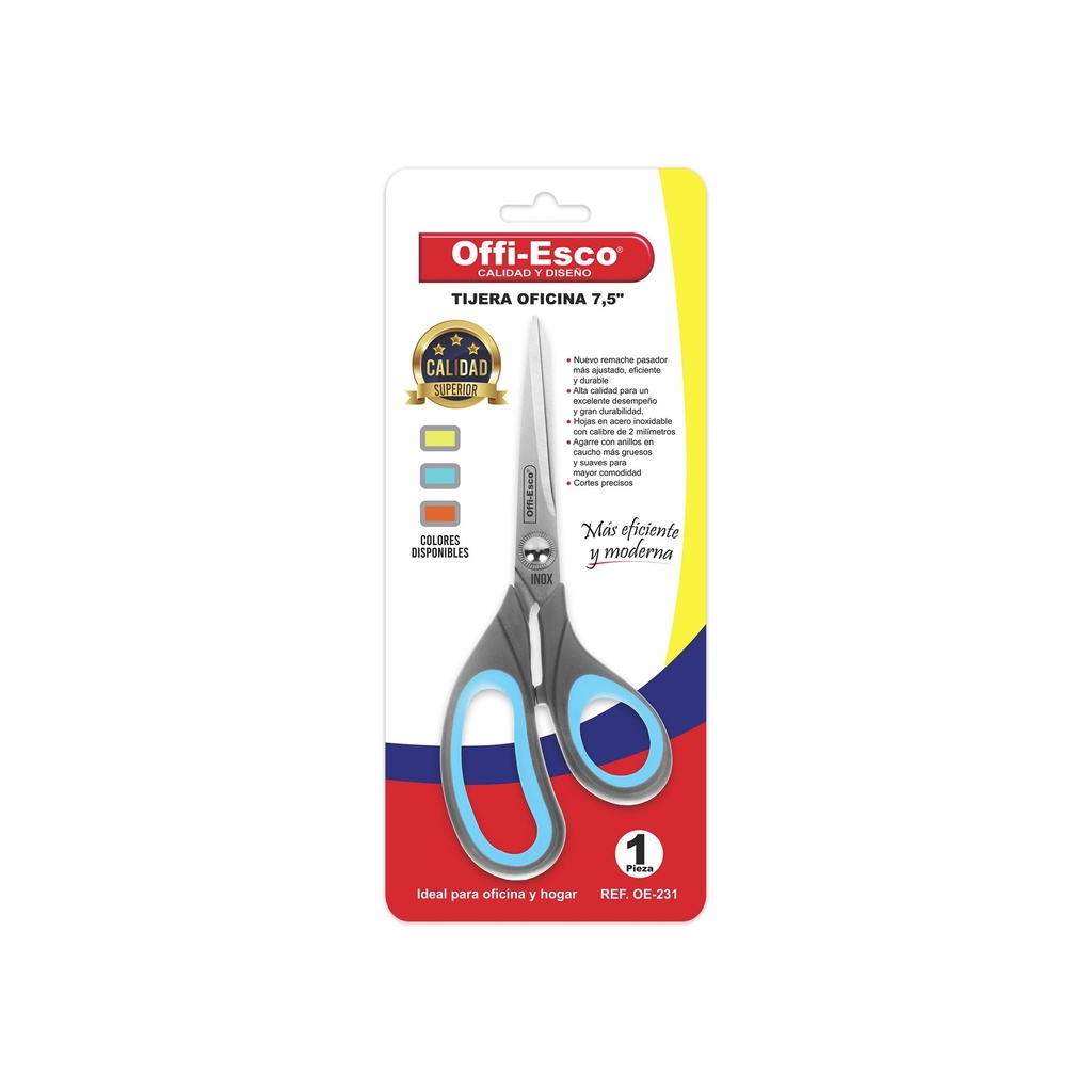 [019994] TIJERA OFICINA 7.5" OFFI ESCO - OE-231