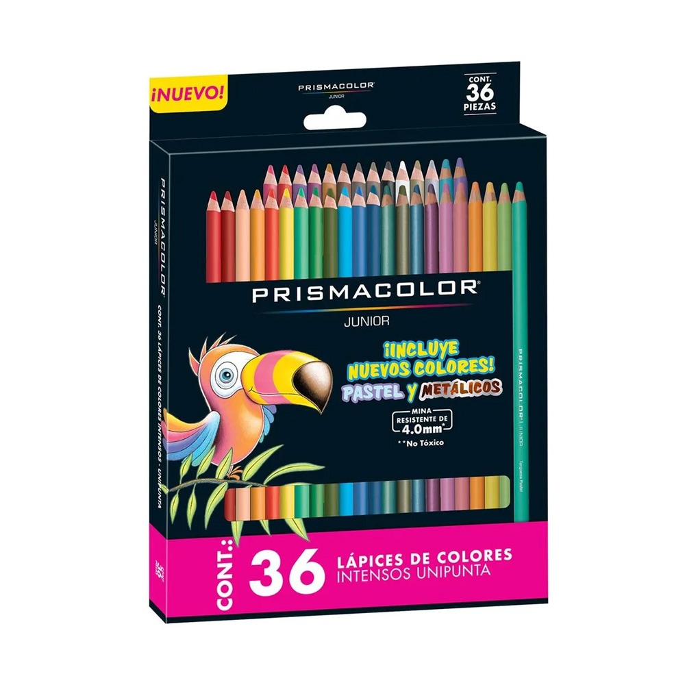 COLORES PRISMACOLOR REDONDOS X 36 UND