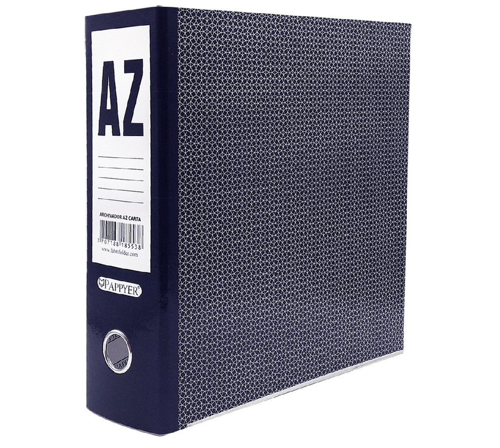 [003099] ARCHIVADOR AZ CARTA AZUL PAPPYER C/ BISEL 
