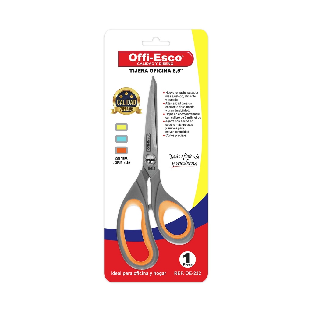 TIJERA OFICINA 8.5" OFFIESCO - OE-232 