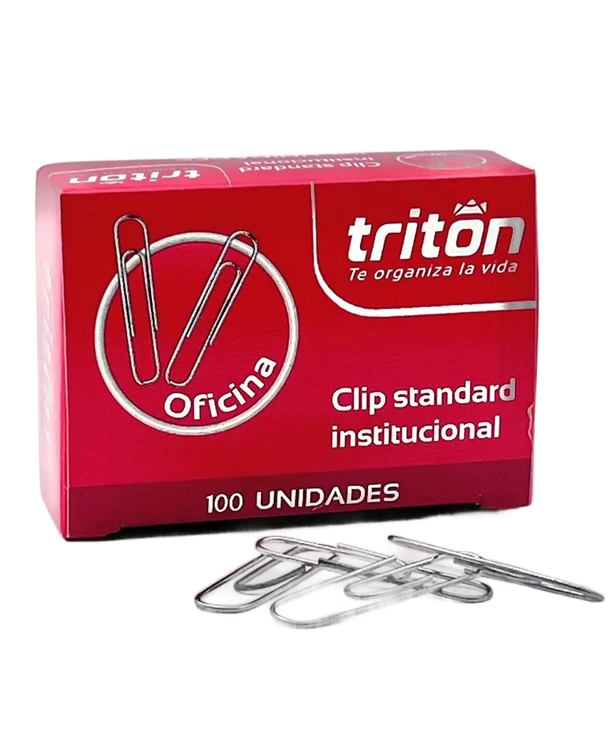 [004316] CLIP ESTÁNDAR X 100UND TRITÓN METALICOS