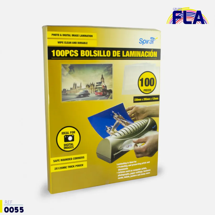 BOLSILLO LAMINACIÓN CARTA FLA