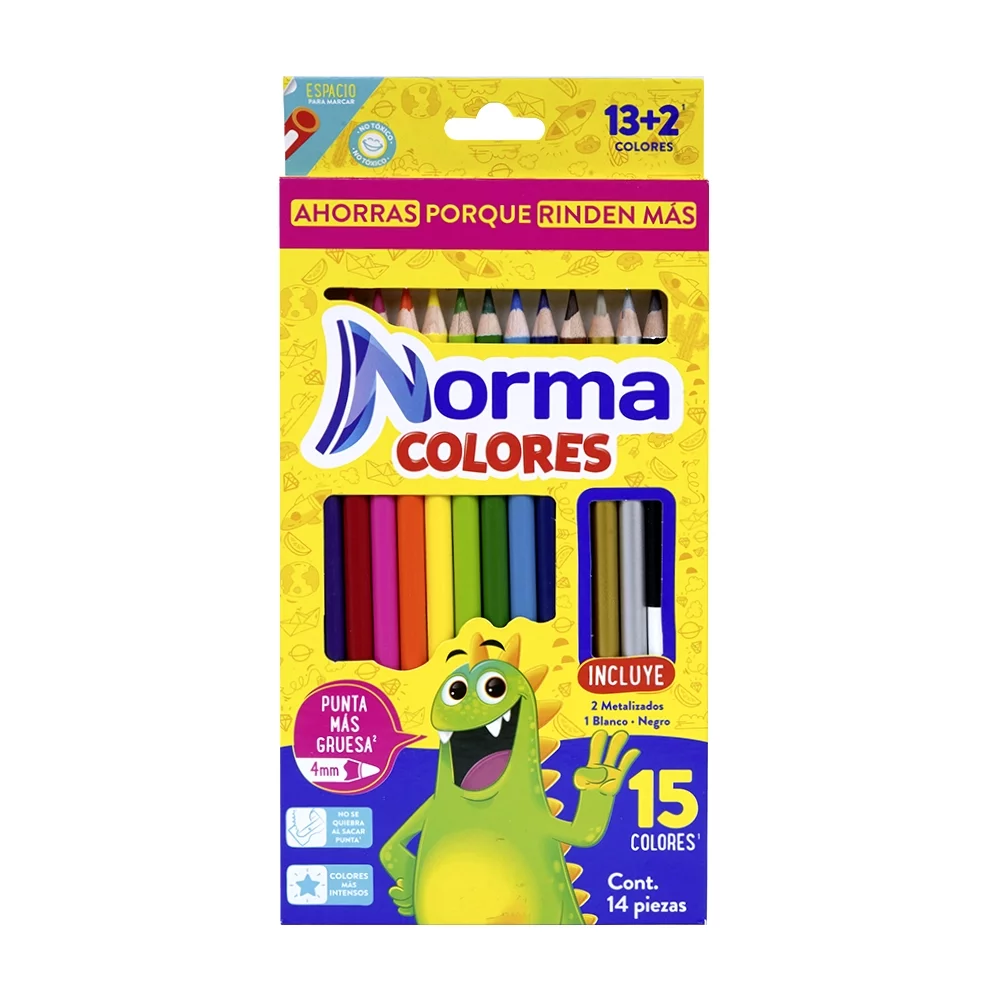 COLORES REDONDOS 13+2 NORMA