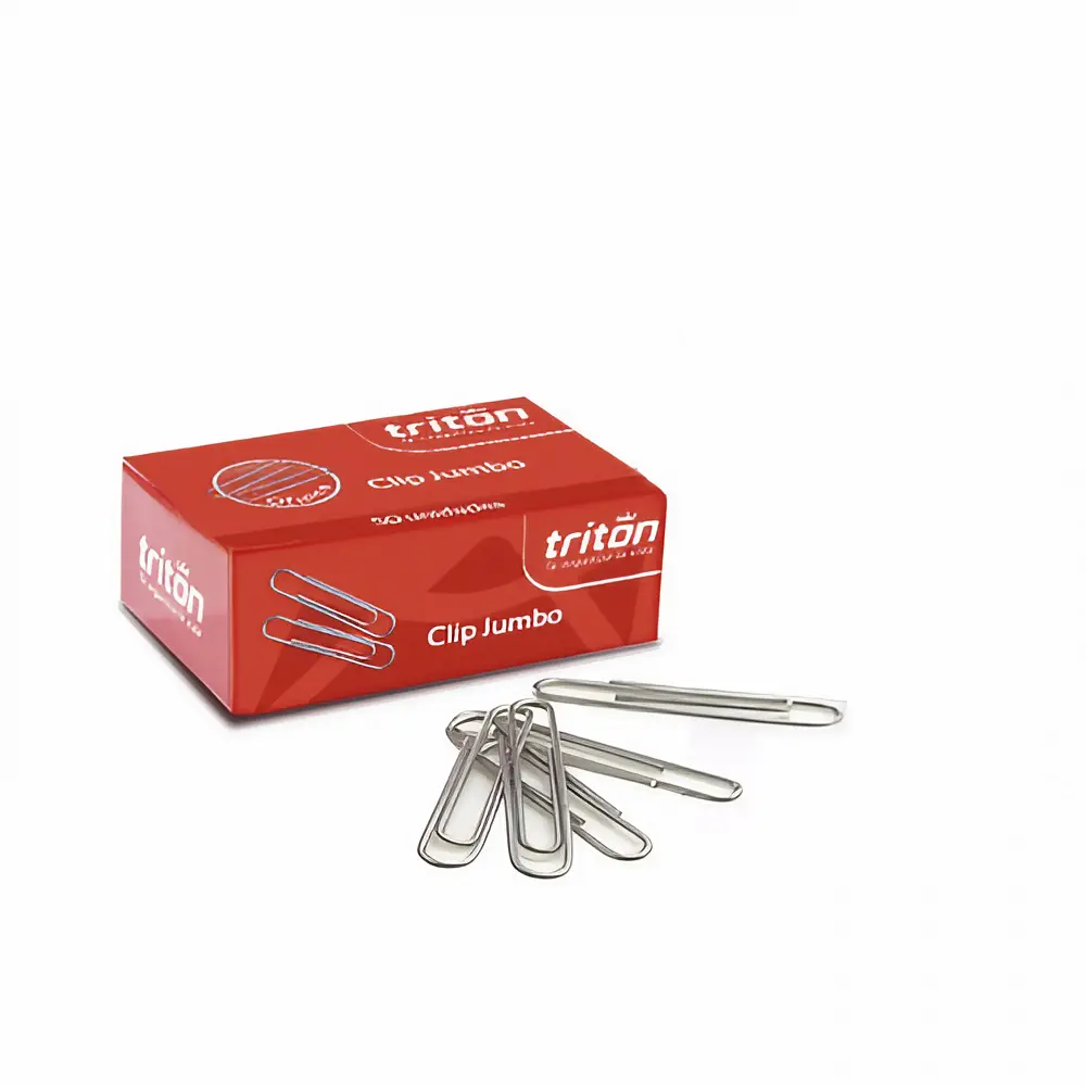 CLIP JUMBO METALICO X 50 UND TRITÓN
