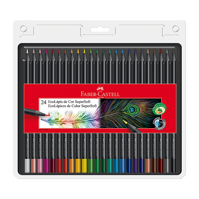 COLOR SUPERSOFT X 24 FABER CASTELL