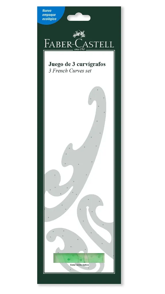 [023133] SET CURVIGRAFO X 3 FABER  