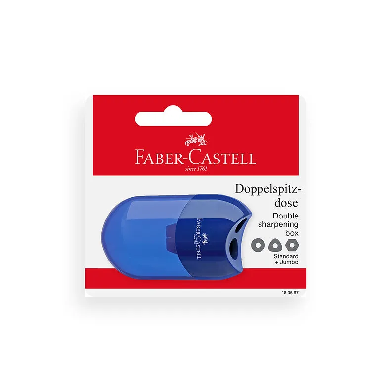 TAJALAPIZ SHAPE DOBLE USO BLISTER FABER CASTELL
