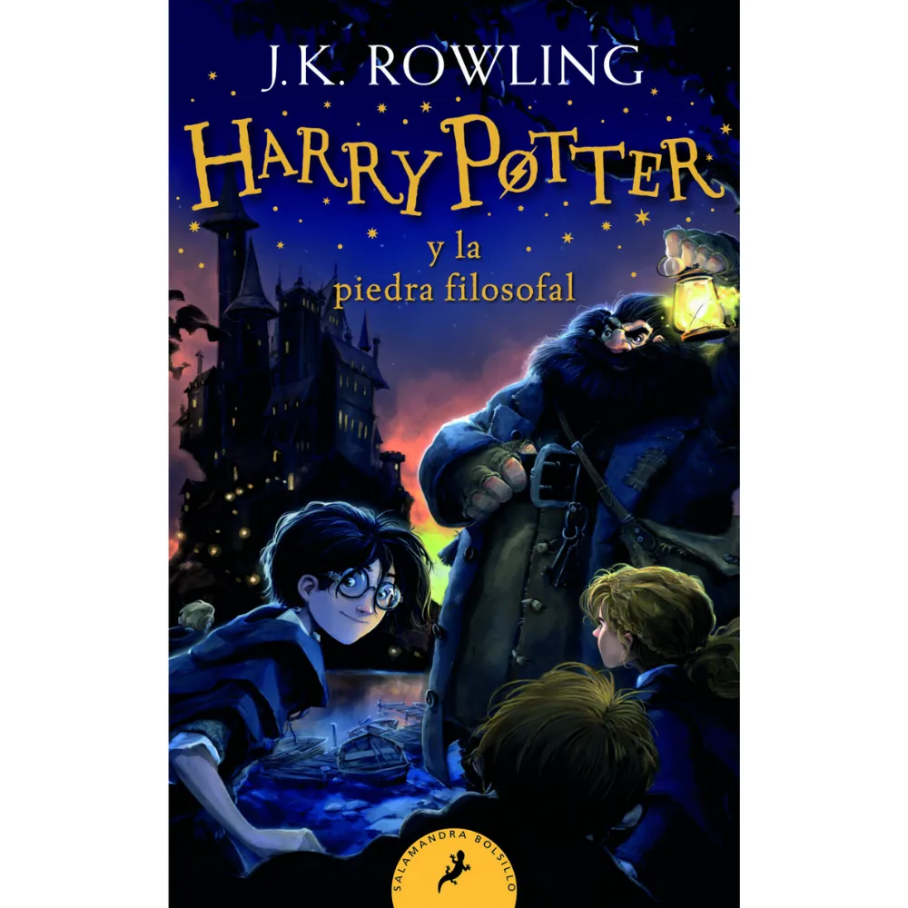 LIBRO HARRY POTTER 1 LA PIEDRA FILOSOFAL -J.K. ROWLING