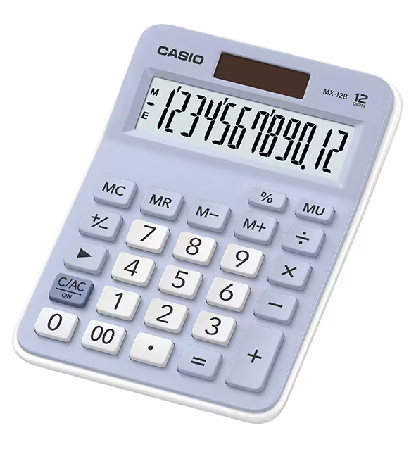 CALCULADORA MX-12B CASIO 12 DIG
