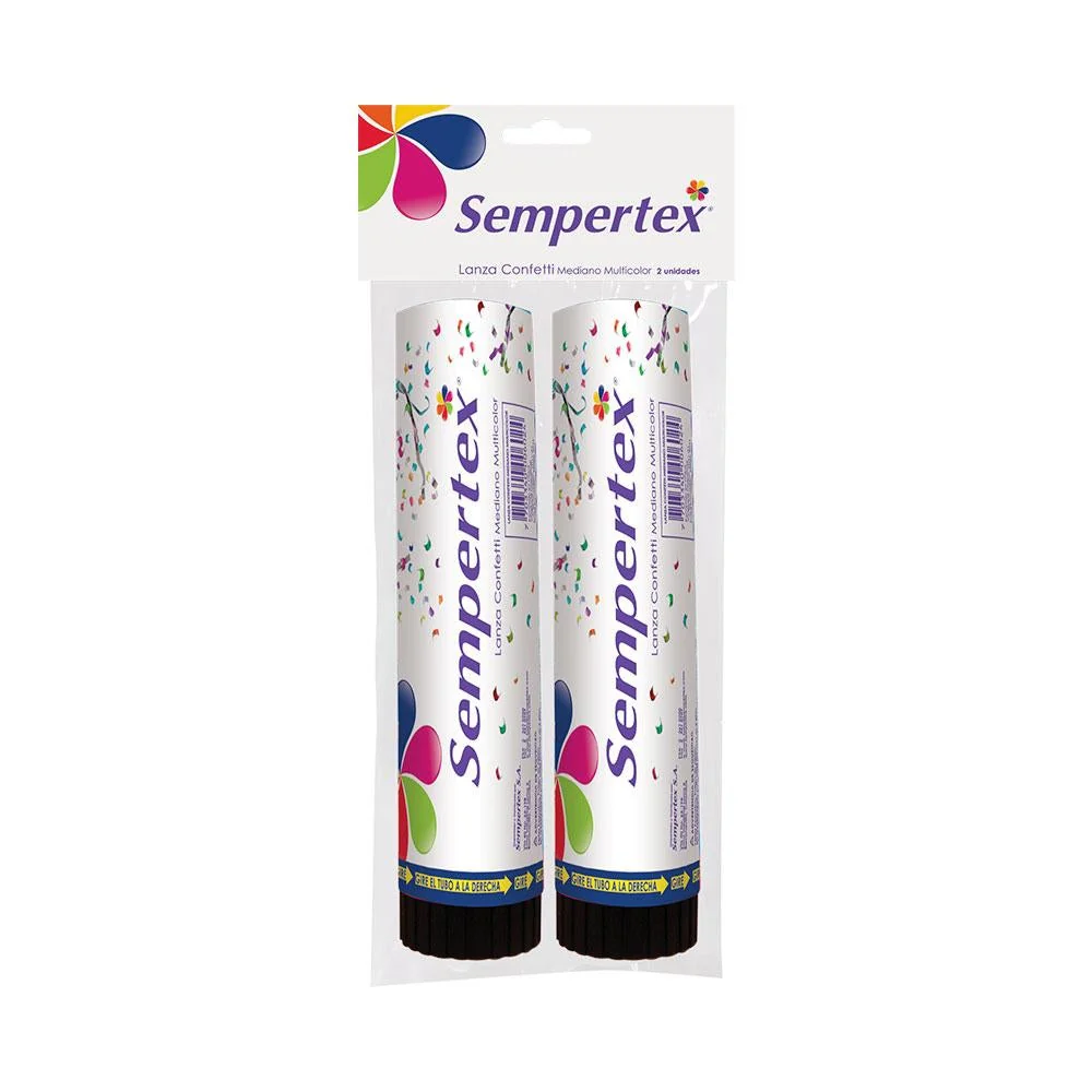 LANZA CONFETTI 20CM X 2