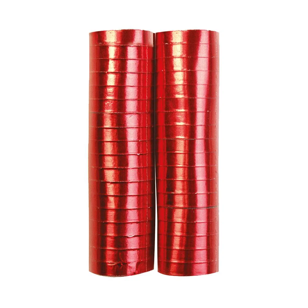 [012834] SERPENTINA METALICA 4M X 2 UND (Rojo)