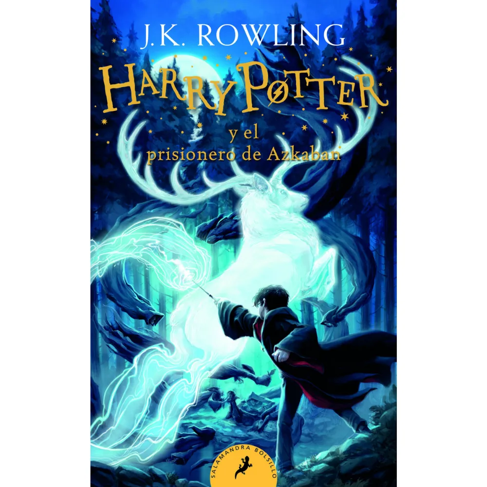 LIBRO HARRY POTTER 3 Y EL PRISIONERO DE AZKABAN -J.K. ROELING