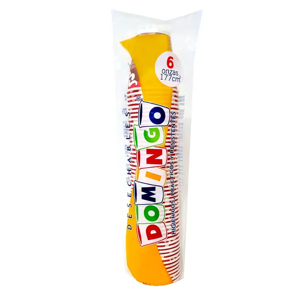 [013534] VASO CARTON  9OZ PQ X40 DOMINGO