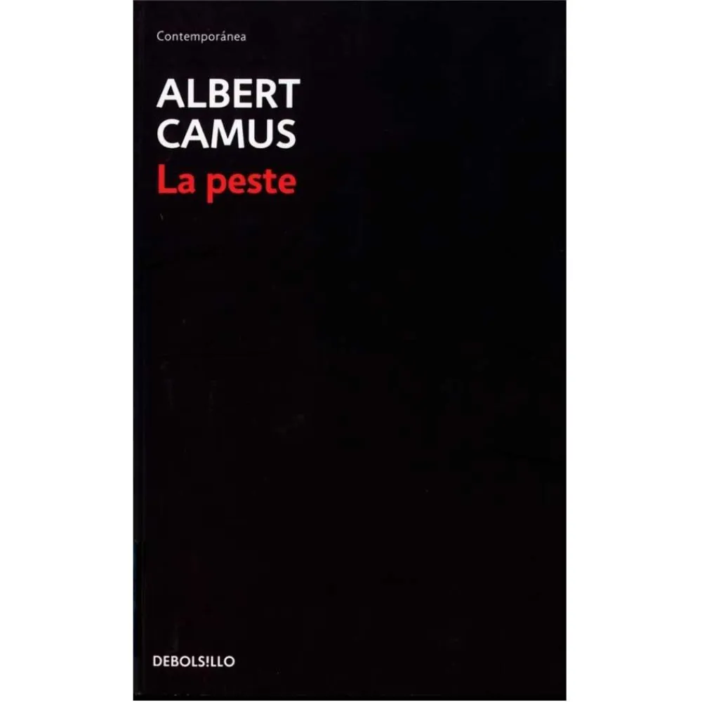 LIBRO LA PESTE -ALBERT CAMUS