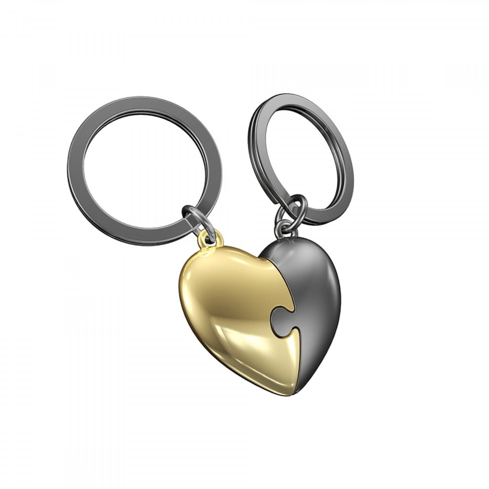 [027373] LLAVERO METALICO LAMY (Puzzle Corazon)