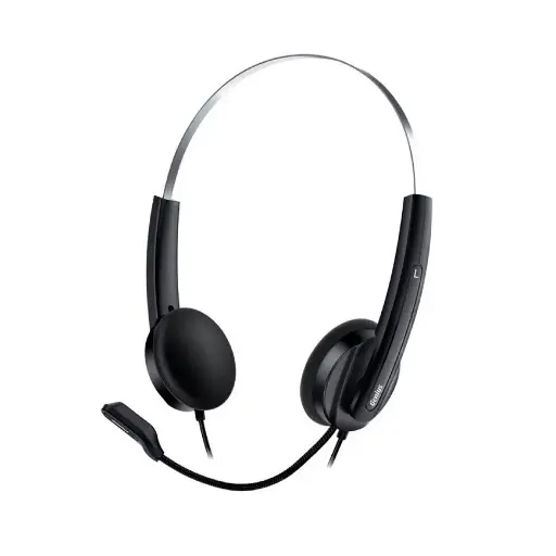 [022983] AUDIFONO DIADEMA ALAMBRICO NEGRO GENIUS HS-220U