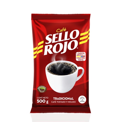 [007018] CAFÉ SELLO ROJO 500 GR TRADICIONAL